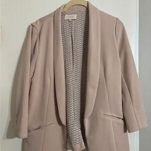 Skies Are Blue Light Pink Blazer